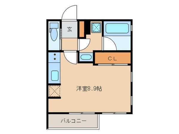 ミリアーデ覚王山の物件間取画像